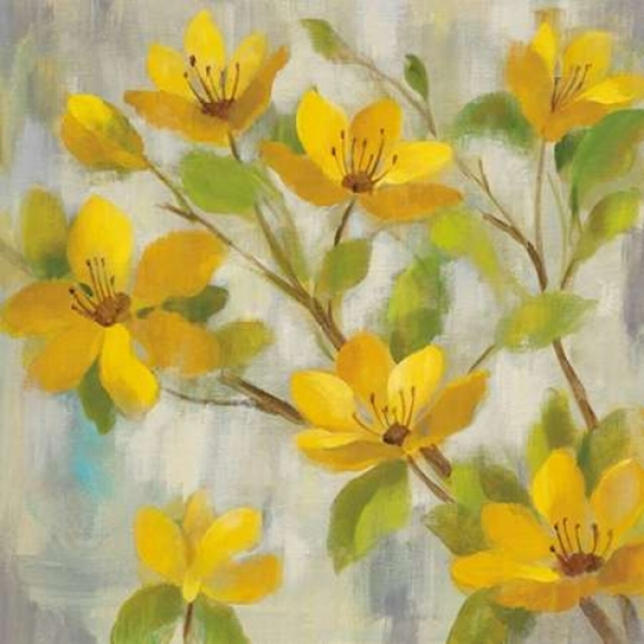 Golden Bloom I Poster Print by Silvia Vassileva - Item # VARPDX23823